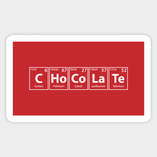 Chocolate Elements Spelling Sticker